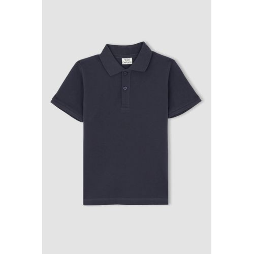 Buy Defacto Regular Fit Short Sleeve Polo T-Shirt in Egypt