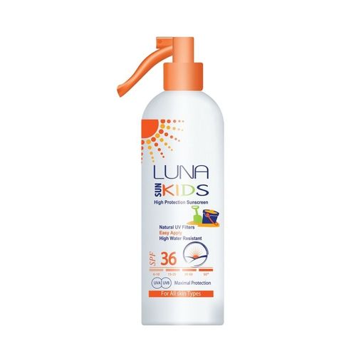 Buy Luna Kids High Protection Sunscreen - SPF 36 - 130ml in Egypt