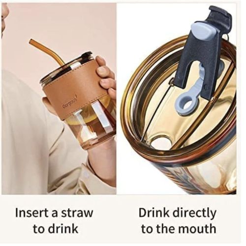 product_image_name-Generic-كوب زجاجى بشفاطة و غطاء-2