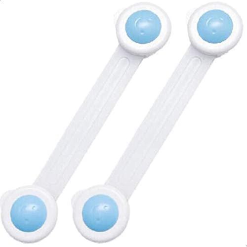 2 Piece Locks Multi-Function Baby Protection Door Lock, Closet Refrigerator Drawer Easy to Use High Quality