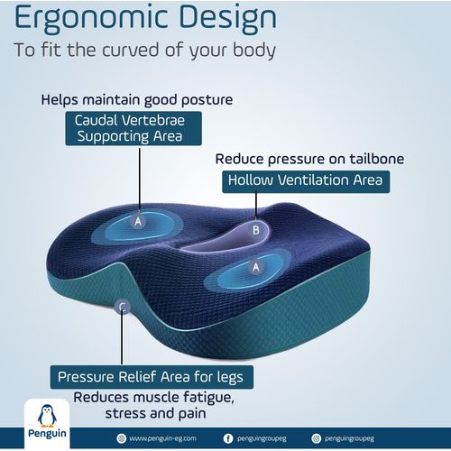 product_image_name-Penguin-بنجوين مقعد طبي قطيفة - ميموري فوم - أزرق -4