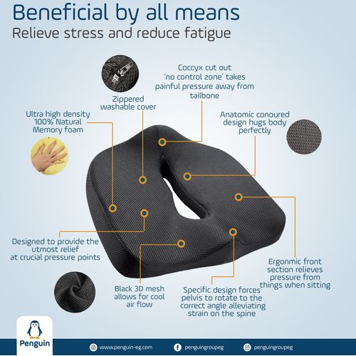 product_image_name-Penguin-بنجوين مقعد طبي قطيفة - ميموري فوم - أزرق -5