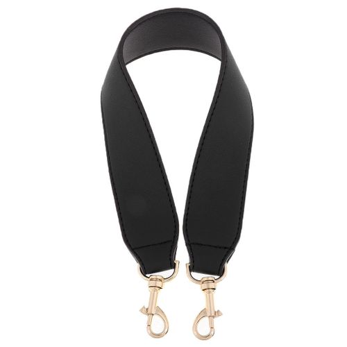 Black leather purse strap sale replacement