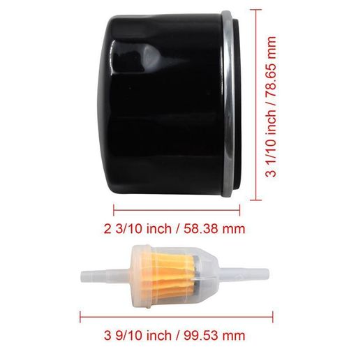 Oil Filter AM125424 AM116304 Compatible with John Deere ctor 105 107 107H 17HS 115 1200 125 135 145 155C 190C 2400 2700 92H