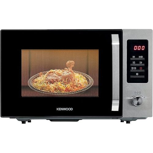 product_image_name-Kenwood-فرن ميكروويف كينوود 30 لتر مع شواية، 1000 واط - أسود/فضي-4
