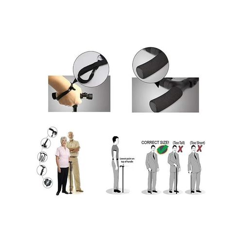 Generic Folding Cane With LED Lamp - image 3