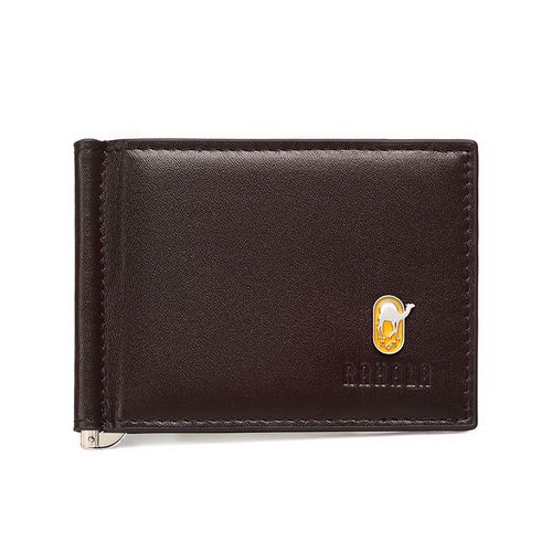 Buy RAHALA RA110 Genuine Leather Multiple Card Slots Casual Slim Wallet Brown in Egypt