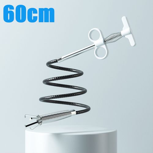 Pipe Unblocker Dredging Tool  Cleaning Kitchen Sink Drains - 60cm