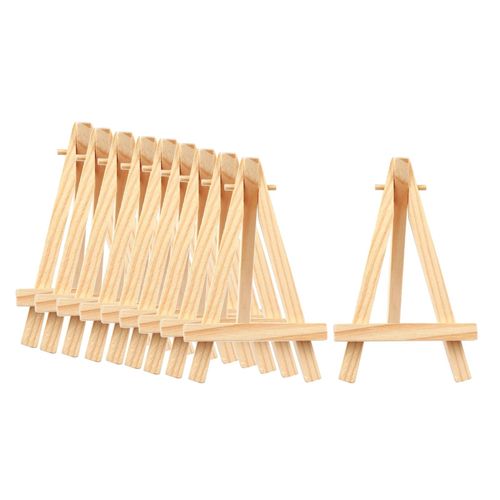 Mini Wooden Tripod Easel Display Painting Stand Card Canvas Holder Wedding  Party