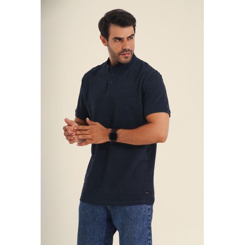 product_image_name-Origami-تيشيرت نصف ياقه كحلي-3