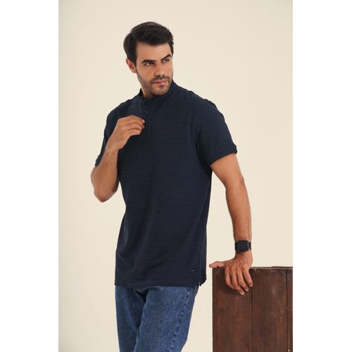 product_image_name-Origami-تيشيرت نصف ياقه كحلي-4