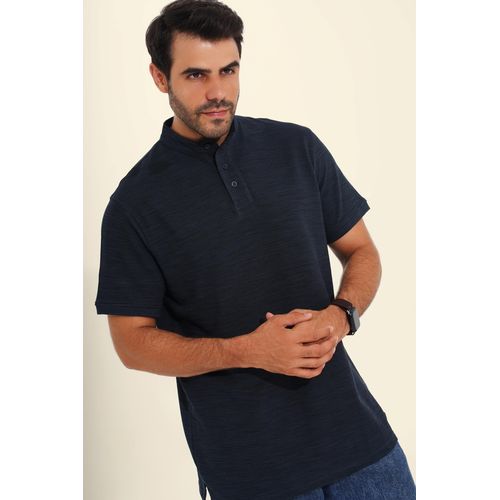 product_image_name-Origami-تيشيرت نصف ياقه كحلي-5