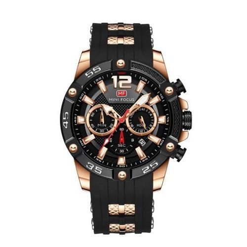 product_image_name-MINI FOCUS-MF0349G - ساعة رجالية بحزام سيليكون باللونين الأسود والذهبي-2