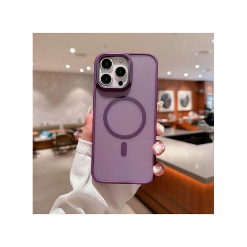 product_image_name-Generic-جراب لهاتف آيفون 15 برو ماكس، جراب مغناطيسي شفاف غير لامع (متوافق مع ماج سيف)، نحيف ورفيع، مقاوم للصدمات، جراب حماية صلب...-3