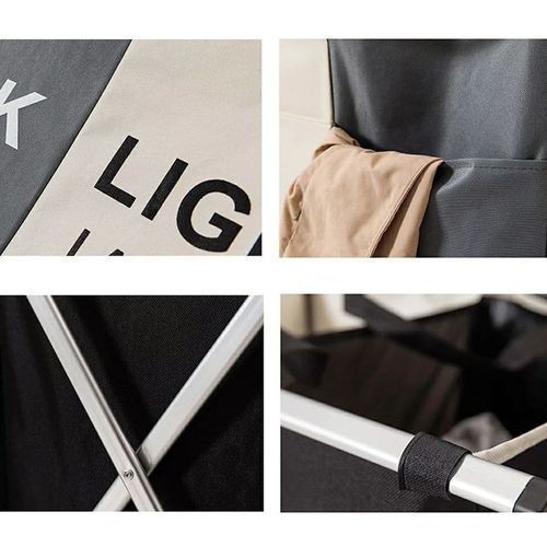 product_image_name-Generic-Laundry Basket With Stand - 3 Slots-3