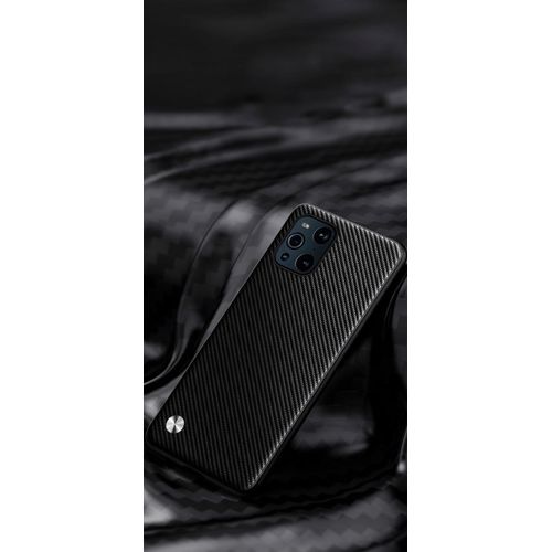product_image_name-Generic-OPPO Find X3 / OPPO Find X3 Pro Case Cover – Original Kevlar Pattern with Luxury Carbon Fiber Texture & PU Leather Bumper, Scratch-Resistant Durable Protection-2
