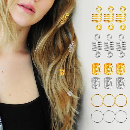 Generic 60Pcs Braid Dreads Hair Braid Beads Dreads Decoration Accessories @  Best Price Online