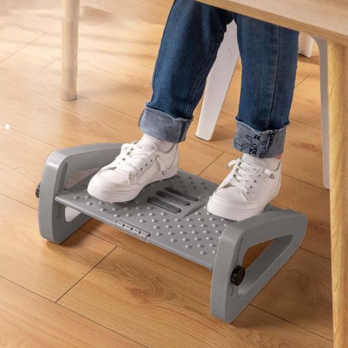 Generic Foot Rest Under Desk Compact Non Slip Foot Stool For Plane Gaming  Gray @ Best Price Online