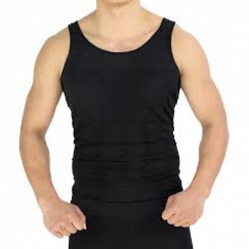 Buy Slim 'N Lift Slimming Shirt For Men – Black in Egypt