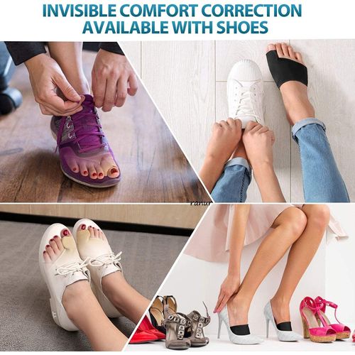 product_image_name-Generic-RANUR مصحح البروز بمخدة جل سيليكون قابلة للغسل، فاصل أصابع القدم مع مخدة جل لتخفيف الألم، وسادة دعم لأصابع القدم، فواصل أصابع، يناسب الأحذية والجوارب، للرجال والنساء، بروز القدم...-5