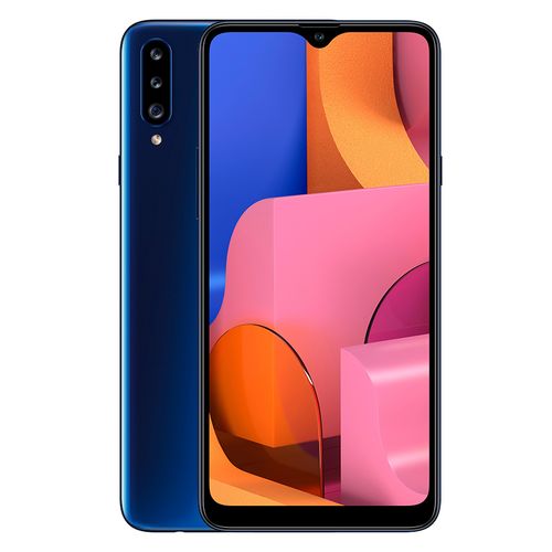Samsung Galaxy A20s موبايل ثنائي الشريحة 32 جيجا/3 جيجا -6.5 بوصة - 4G - أزرق