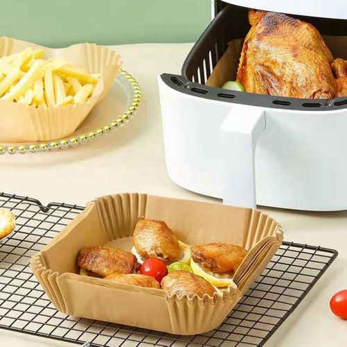 Disposable Air Fryer Liners - Square - 48 Pack