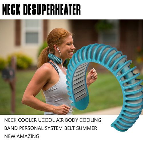 Generic Neck Cooler Ucool Air Body Cooling Band Personal @ Best Price  Online