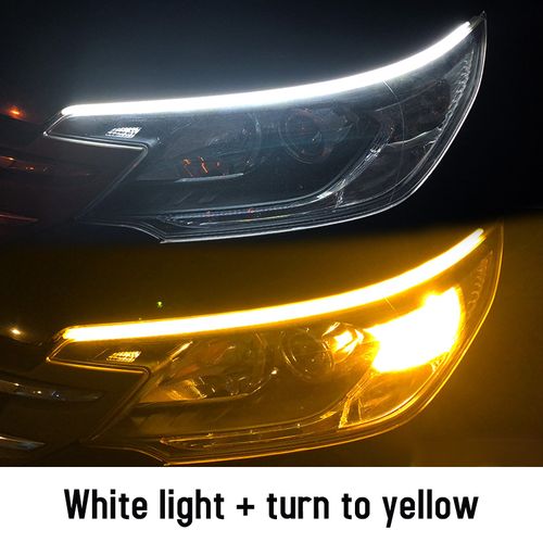 Generic (white)New 2xUlt Led DRL Car Daytime Running Lights Turn Signal  Yellow Headlight Strips Auto Styling For KIA Rio 4 2017 2018 K2 K5 KX5 @  Best Price Online | Jumia Egypt