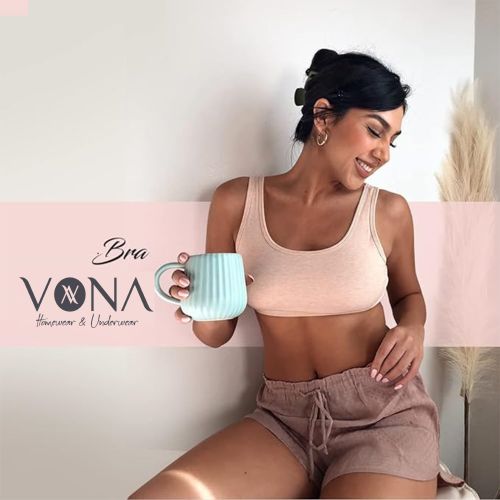 Vona - (2) Soft Printed Bras For Woman - Color May Vary @ Best