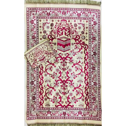 product_image_name-Generic-سجادة صلاة مع شنطة حمل، متعددة، زهري، Large-1