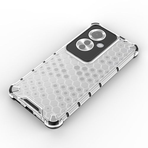 product_image_name-Generic-Oppo Reno 11 F 5G  , Hybrid Shock Absorbin Cover With Honeycomb Design- Anti-shock-3