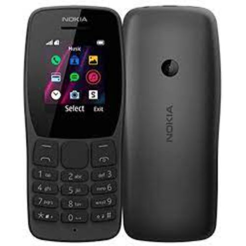 اشتري Nokia 110 - 1.77-inch Dual SIM Mobile Phone - Black في مصر