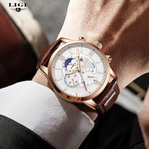 Luxor lige on sale classic leather watch