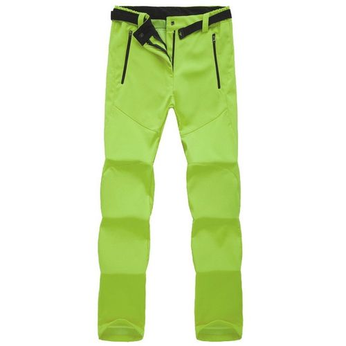 Fashion (Fruit Green)New Winter Warm Pants Women's Outdoor Pants Thick  Fleece Softshell Sport Trousers Hiking Trekking Ski Waterproof Women Pants  3XL DOU @ Best Price Online