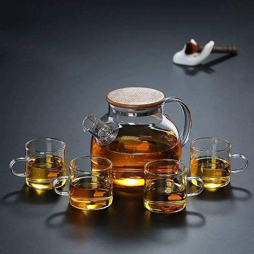 product_image_name-Generic-Pyrex Thermal Set 5 Pieces, 1 Pot And 4 Cups-1