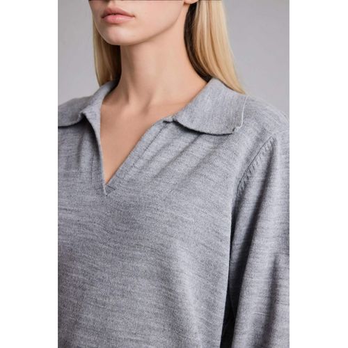 Defacto Regular Fit Polo Collar Pullover - image 4