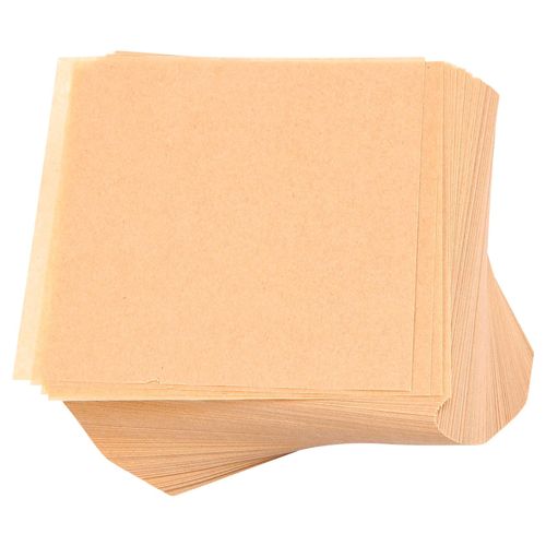 500 Pcs Unbleached Parchment Paper Baking Sheets, 4X4 Inches Non