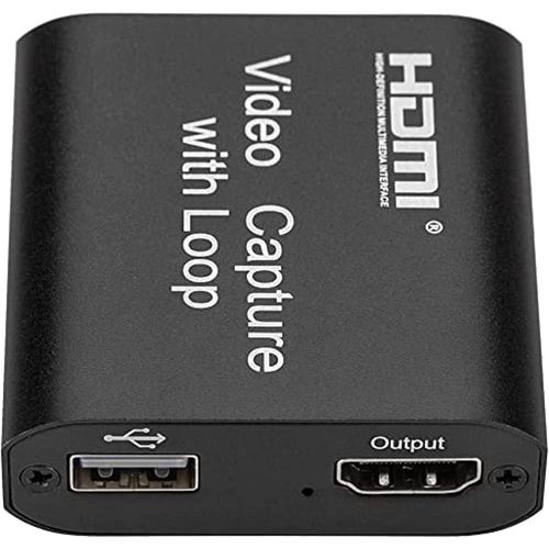 product_image_name-Generic-جهاز التقاط الفيديو HDMI مع بطاقة تسجيل فيديو لقطات الفيديو، تسجيل العاب HDMI الى USB 3.0 لتسجيل الالعاب، بث مباشر-1
