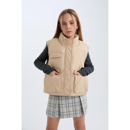 product_image_name-Defacto-Girl Basic Regular Fit Vest - Lt.Beige-1