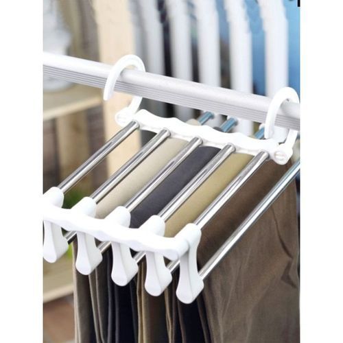 product_image_name-Generic-متعددة الوظائف شماعات السراويل - شماعة بناطيل او بنطلون لسهولة التخزين-3