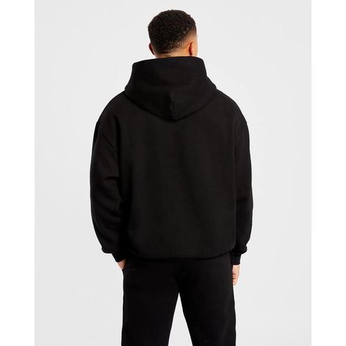 product_image_name-Generic-هودي اوفر سايز   كابيشو وجيوب اماميه -ميلتون قطن  - أسود-2