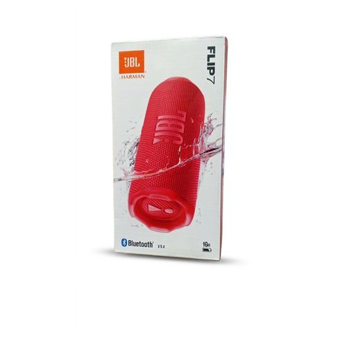 product_image_name-JBL-Flip 7 Wireless Portable Bluetooth Speaker - Waterproof & Dustproof IP67 - Red-1