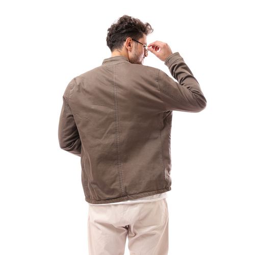 Andora Buttoned Cafe Brown Polyester Jacket Best Price Online