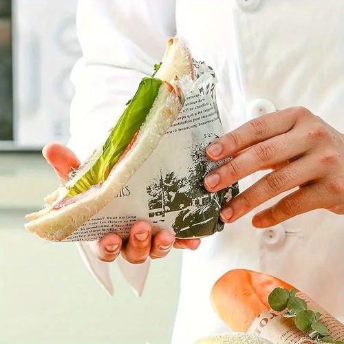 product_image_name-Generic-ورق البرشمان غير اللاصق الممتاز - مقاوم للحرارة والماء والشحوم لمطبخك - عرض 30 سم * طول 10 م مع قاطع حديدي لتسهيل القطع - بيج-8