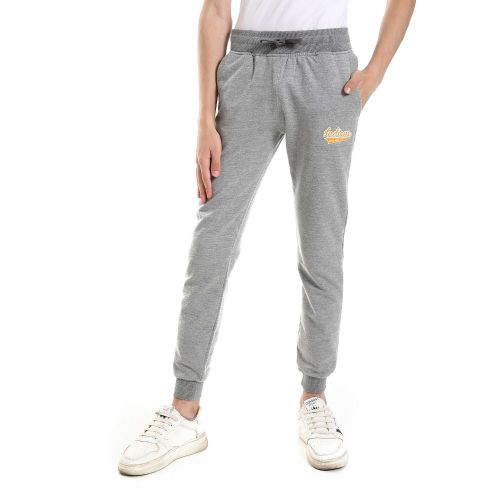 اشتري AlNasser Elastic Ankles Comfy Boys Heather Grey Sweatpants في مصر