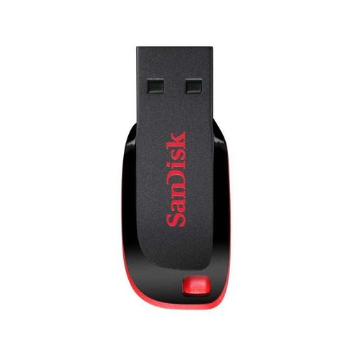 Buy Sandisk 16GB Cruzer Blade USB Flash Drive - Red/Black in Egypt