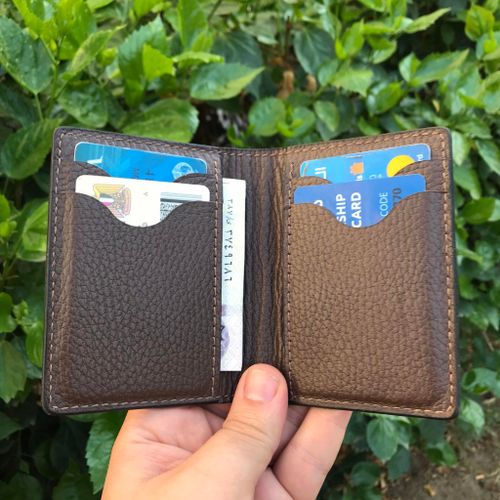 Premium Leather Credit Card Holder & Wallet