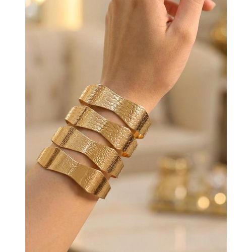 product_image_name-Generic-سوار شبكي مذهل مطلي بالذهب من الفولاذ المقاوم للصدأ-1