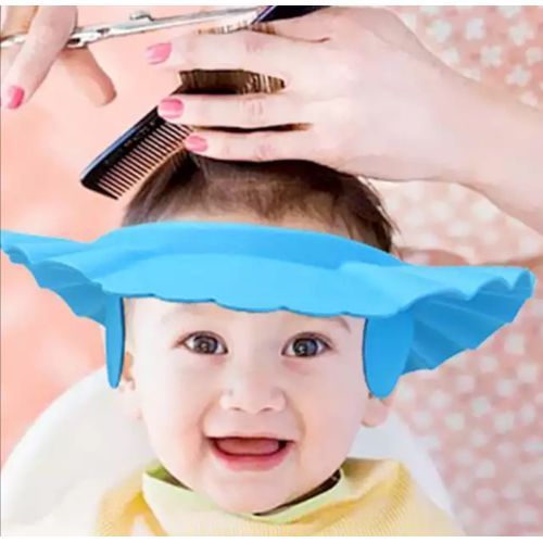 اشتري Baby Bath Shower Cap - Blue في مصر