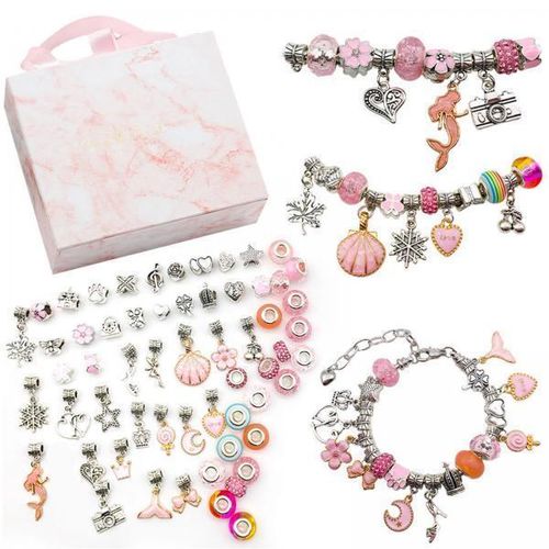 Generic 3X DIY Charm Bracelet Making Kit Jewelry For Girls Teens DIY @ Best  Price Online